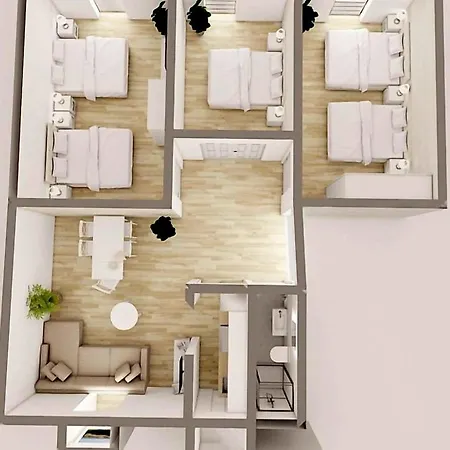 Apartment Center Rome